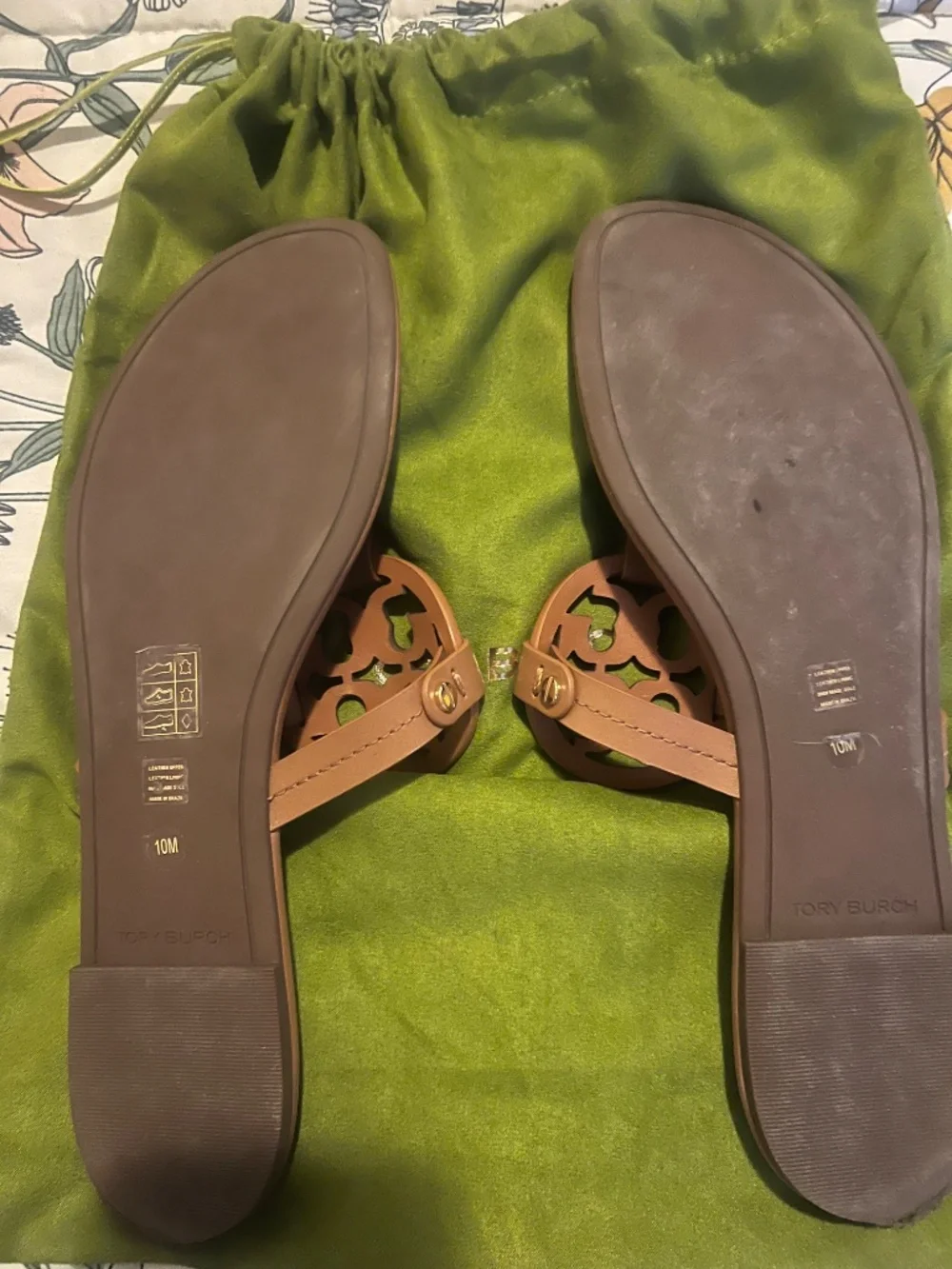 Tory Burch sandals once